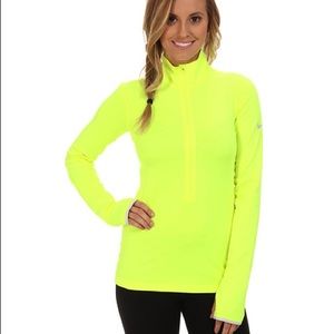Nike volt yellow pullover